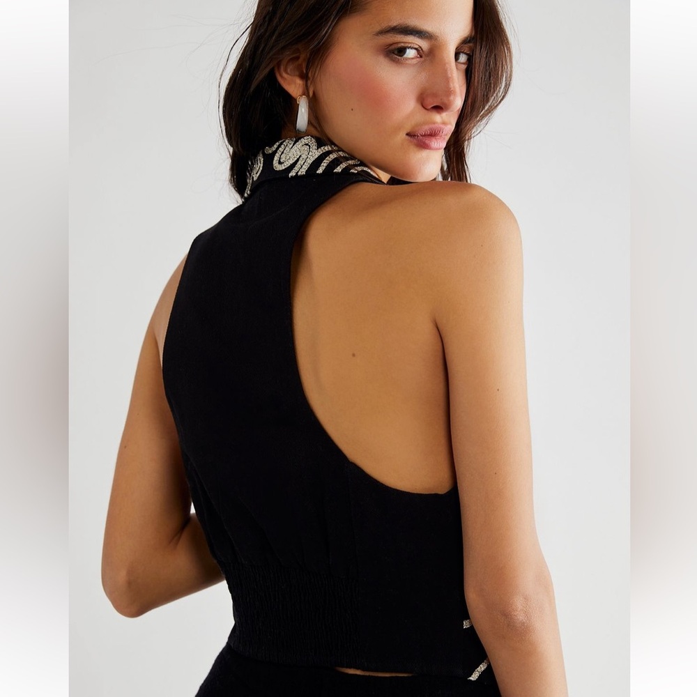 NWOT Rare Free People Head West Tank Vest - Picture 6 of 10